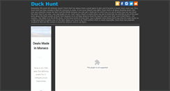 Desktop Screenshot of duck-hunt.org